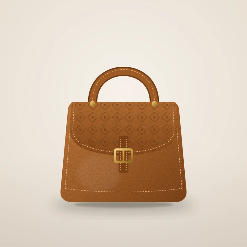 Bolso de cuero artesanal