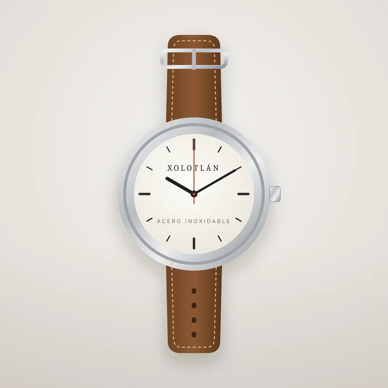 Reloj minimalista